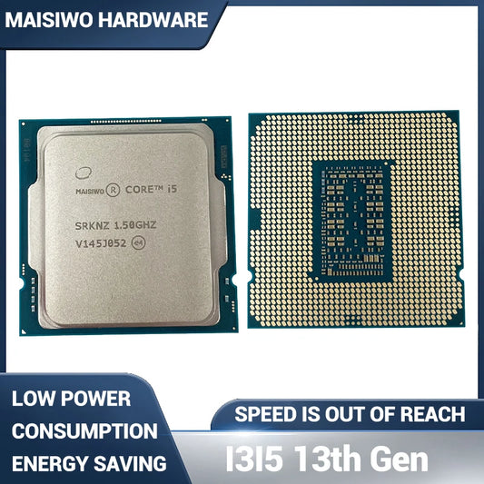 13th Gen Processor i3 13100 13100F 13100T i5 13400 13500 13600 13400F 13400T 13500T 13600T 13600K 13600KF CPU